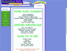Tablet Screenshot of designglass.com.au